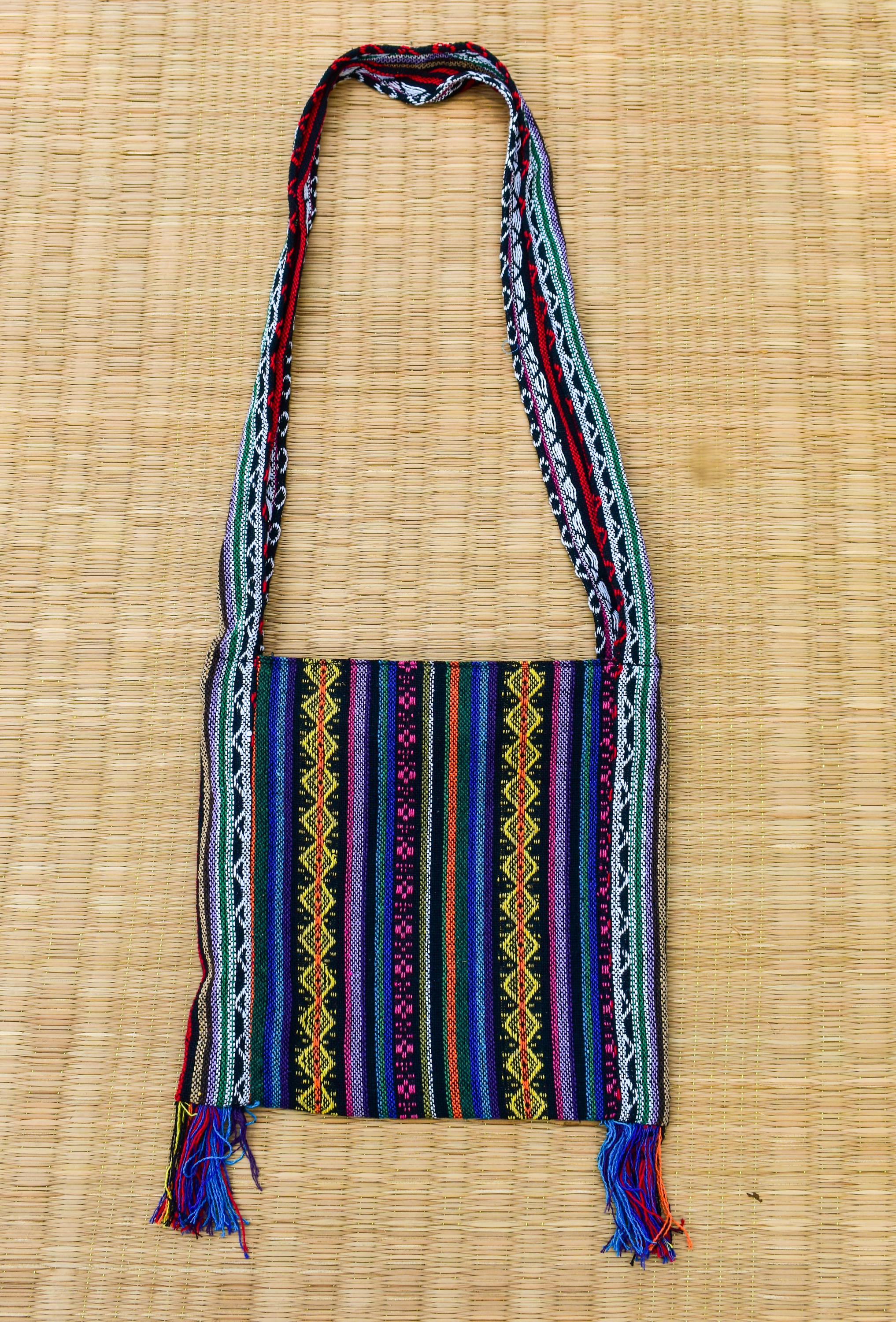 Shoulder Bag From Thailand, Elephant Lover Bag, Tapestry