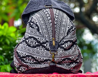 Hippie Rucksack, bunter Rucksack, Reiserucksack, Tribal Rucksack, Geschenk für sie, Yoga Rucksack, Wanderrucksack, Boho Tasche, ethnisch