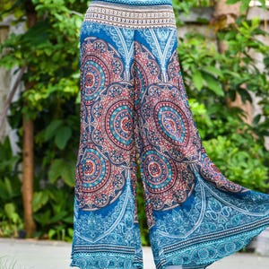 Spodnie hippie, spodnie damskie boho, spodnie hippie baggy, spodnie plażowe, spodnie blue hill tribe, spodnie mandela, odzież boho