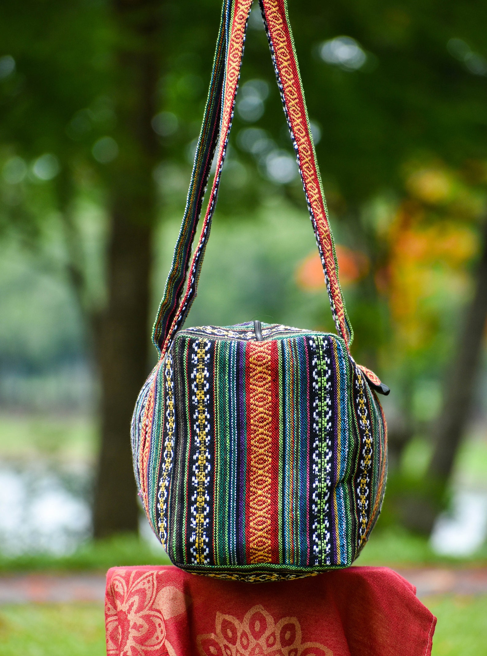 Weekender Bag Medium Sized Hippie Duffle Bag Boho Weekender Etsy