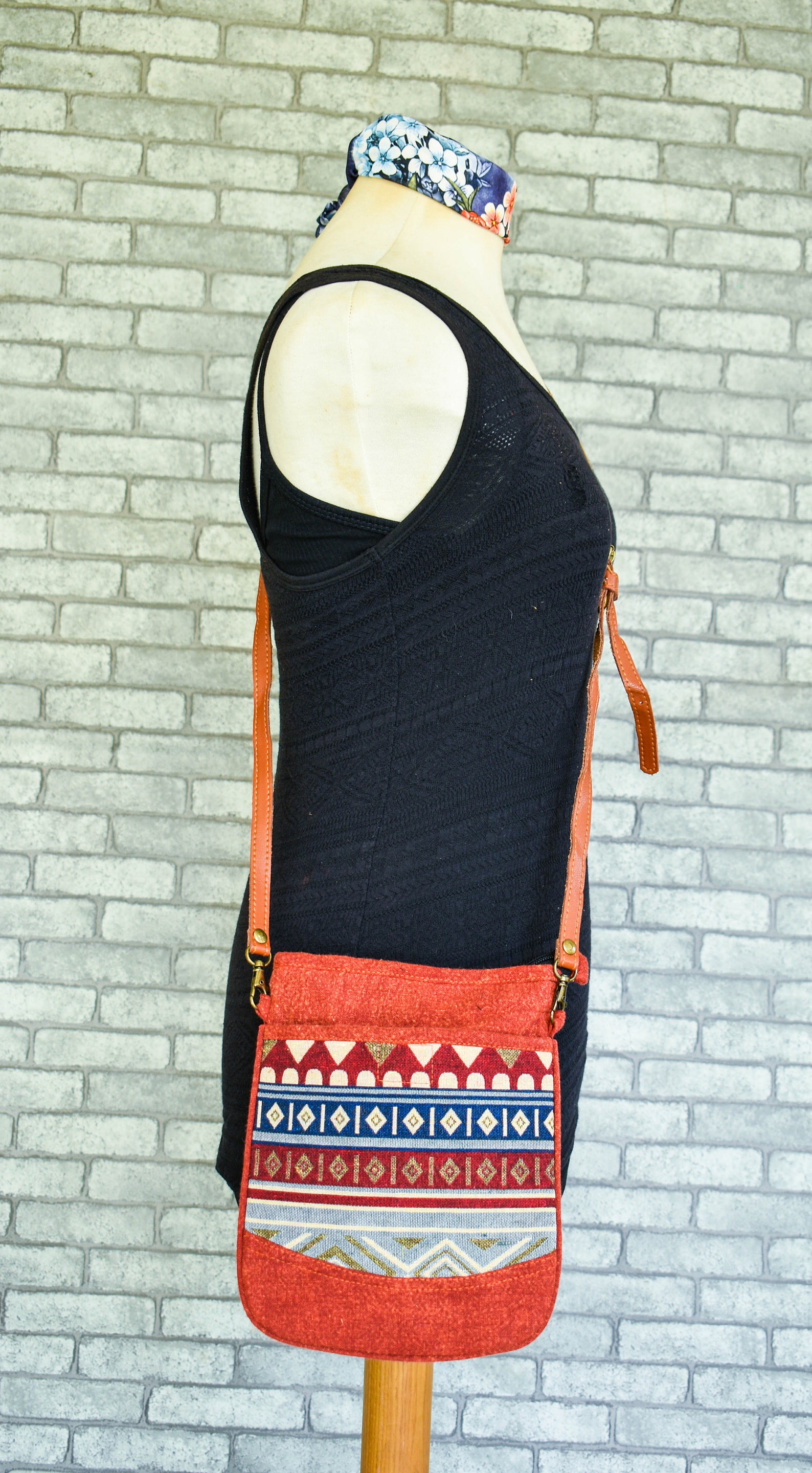 Hippie Crossbody Purse Small Boho Handbag Hipster Crossbody Etsy