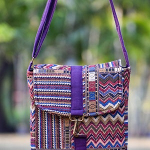 Sac hippie, besace, sac géométrique pour homme, sac aztèque, sac à bandoulière, sac à bandoulière bohème, sac tribal, sac de festival, sac à bandoulière, cadeau pour elle