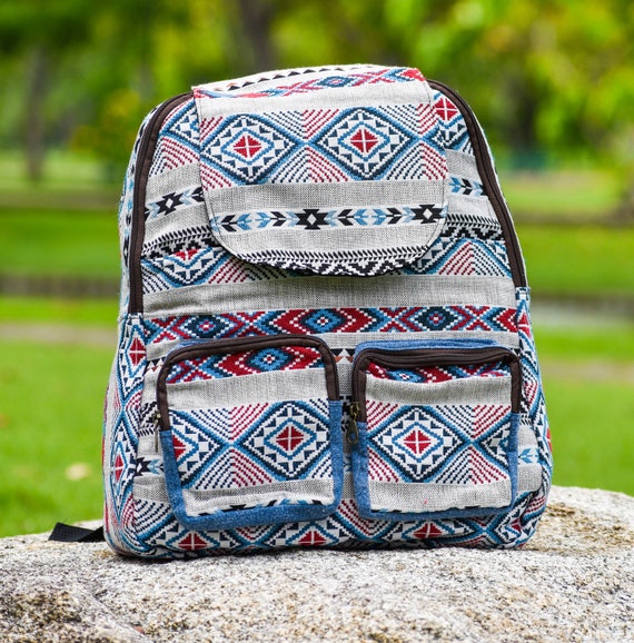 Vintage Bohemian Backpack Purse Retro Ethnic Style Travel - Temu Australia