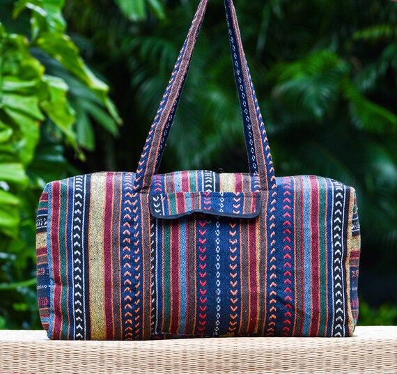 Colorful Duffle Bag Hippie Weekender 