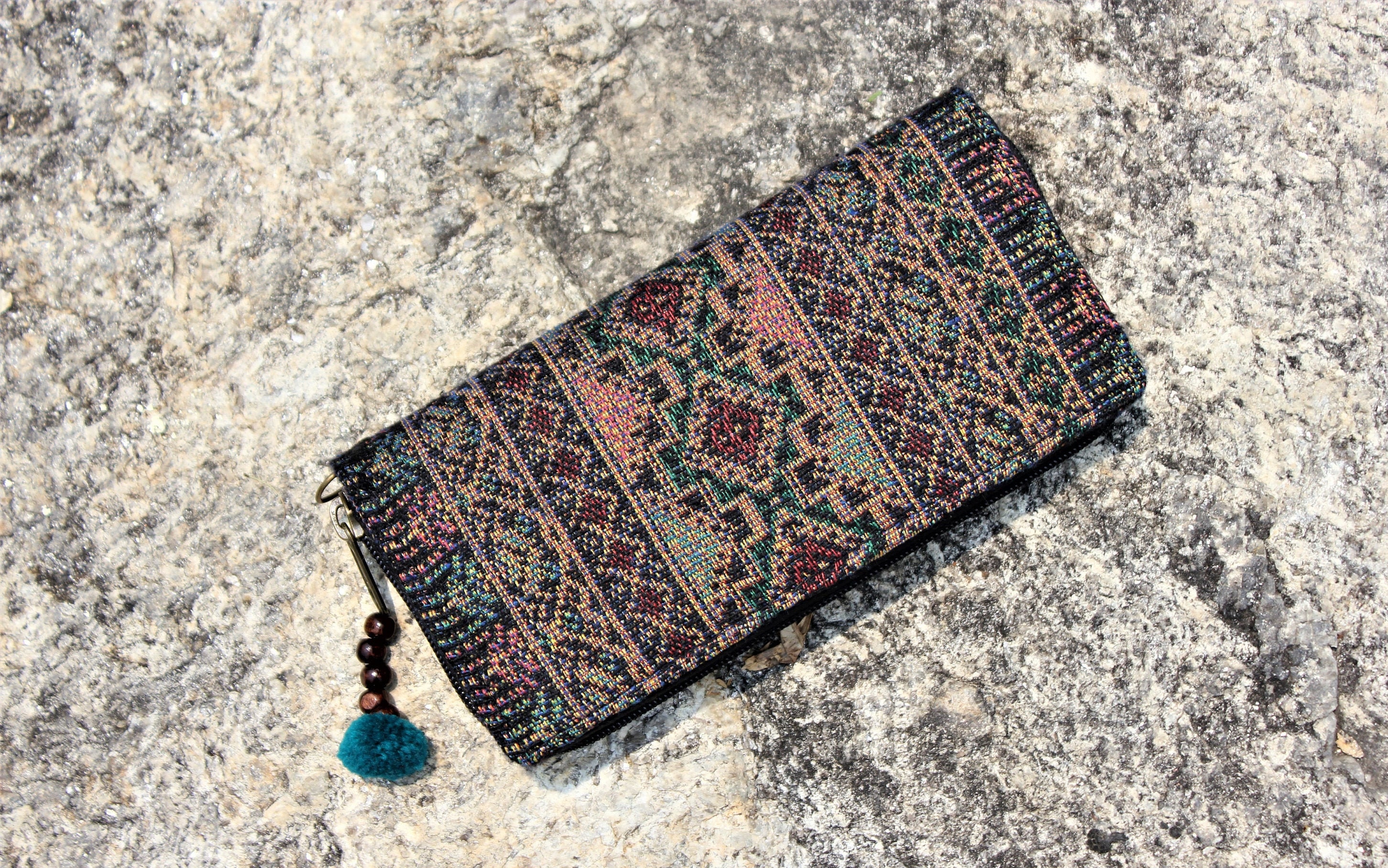 Boho Wallet Women Wallet Vegan Wallet Hippie Wristlet Boho Etsy