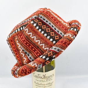 Bucket hat, Hipster hat, Funky hat, Tribal Hat, Colorful Festival Hat, Boho hat,  Bohemian hat, Hippie Hat, Burning Man.