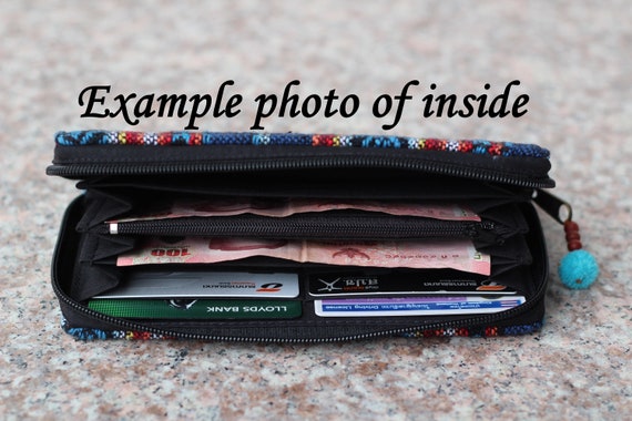 Gypsy Style Bohémien Livraison gratuite Hippie Coin Porte-Monnaie Fermeture éclair Sacs de stockage