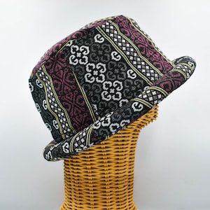 Bucket hat, Hipster Hat, Tribal Hat, Colorful Festival Hat, Boho Bohemian hat, Hippie Hat, Funky Gift, Burning Man, Thai Hat, Hipster Hat