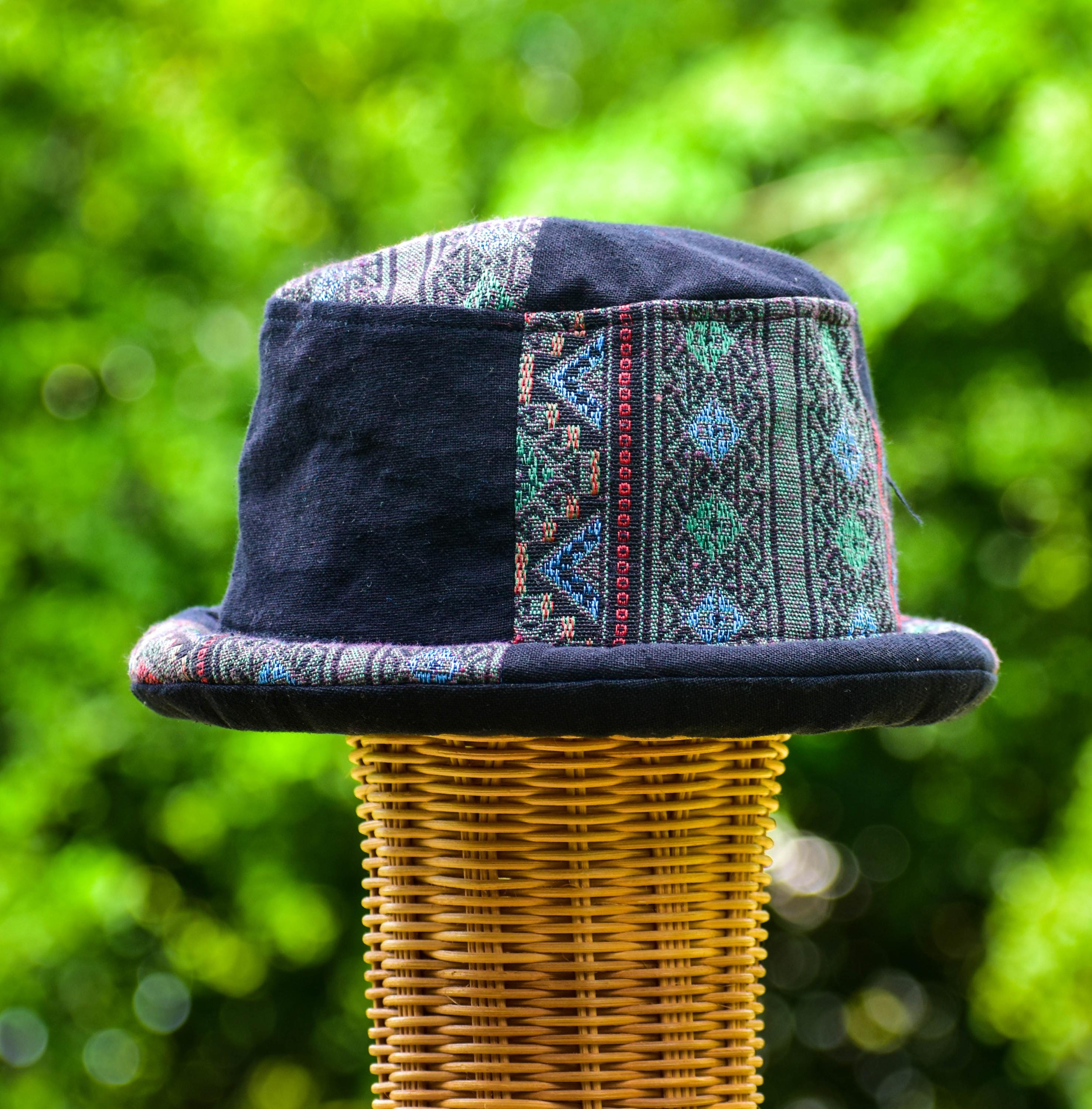 Tribal Festival Bucket Hat Boho Aztec Funky Hip Hop Hat - Etsy display picture 1