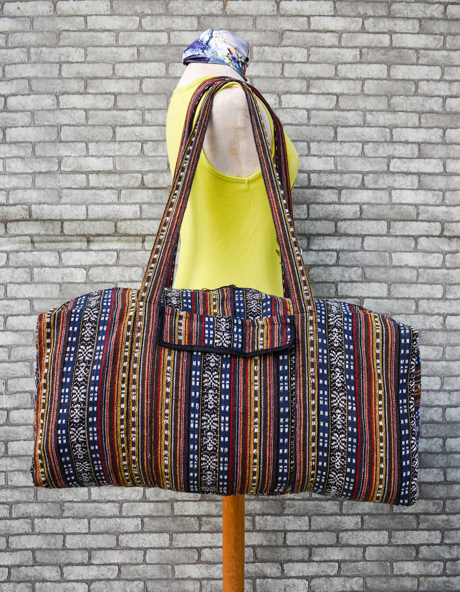 Hippie Duffle Bag Overnight Bag Weekender Bag TribalDuffle Etsy