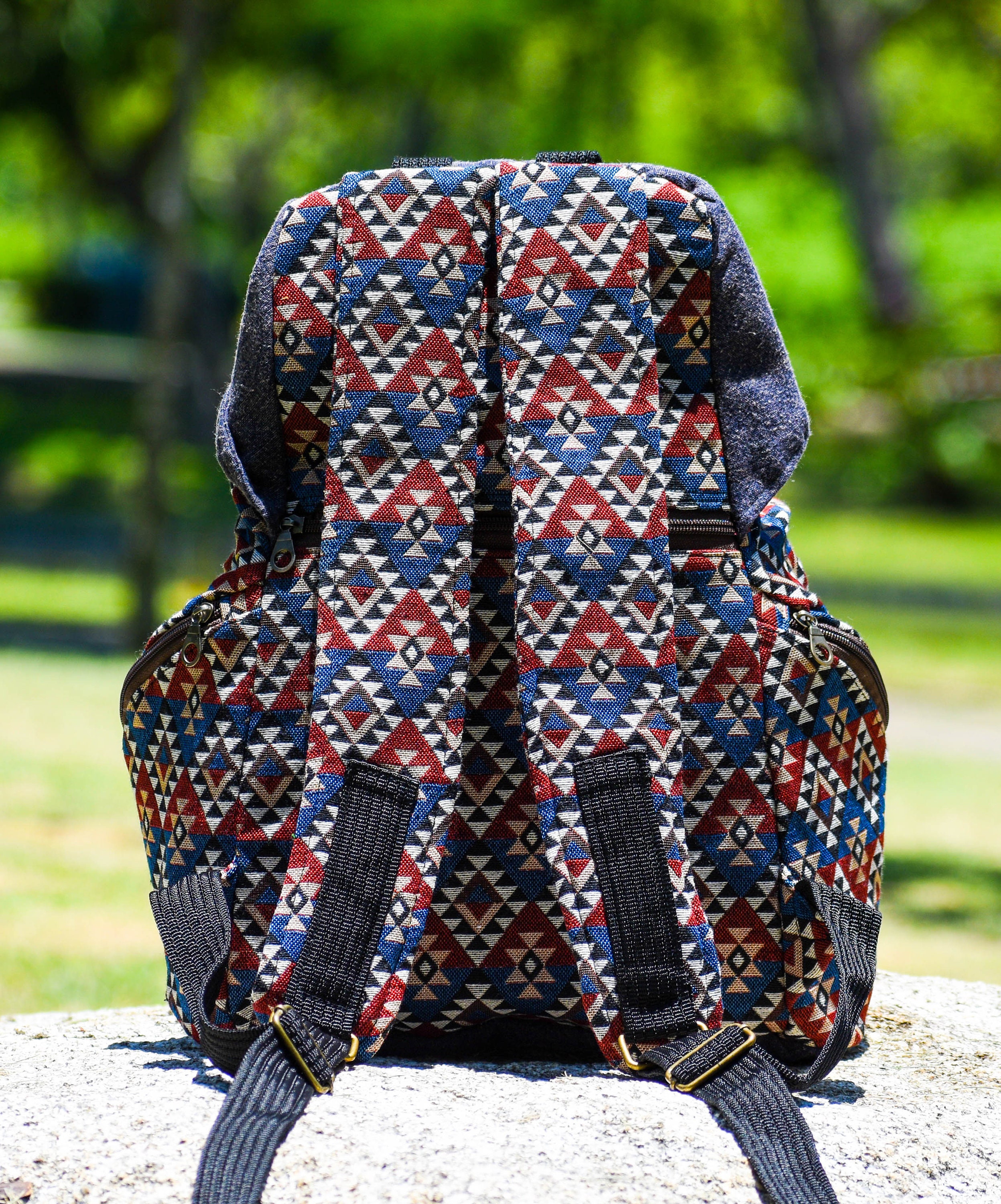 Tribal Backpack Gypsy Backpack Ethnic Backpack Travel Etsy