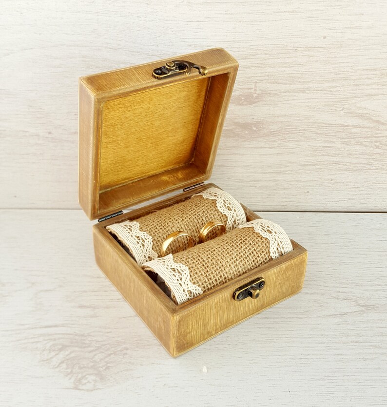 boho ring box