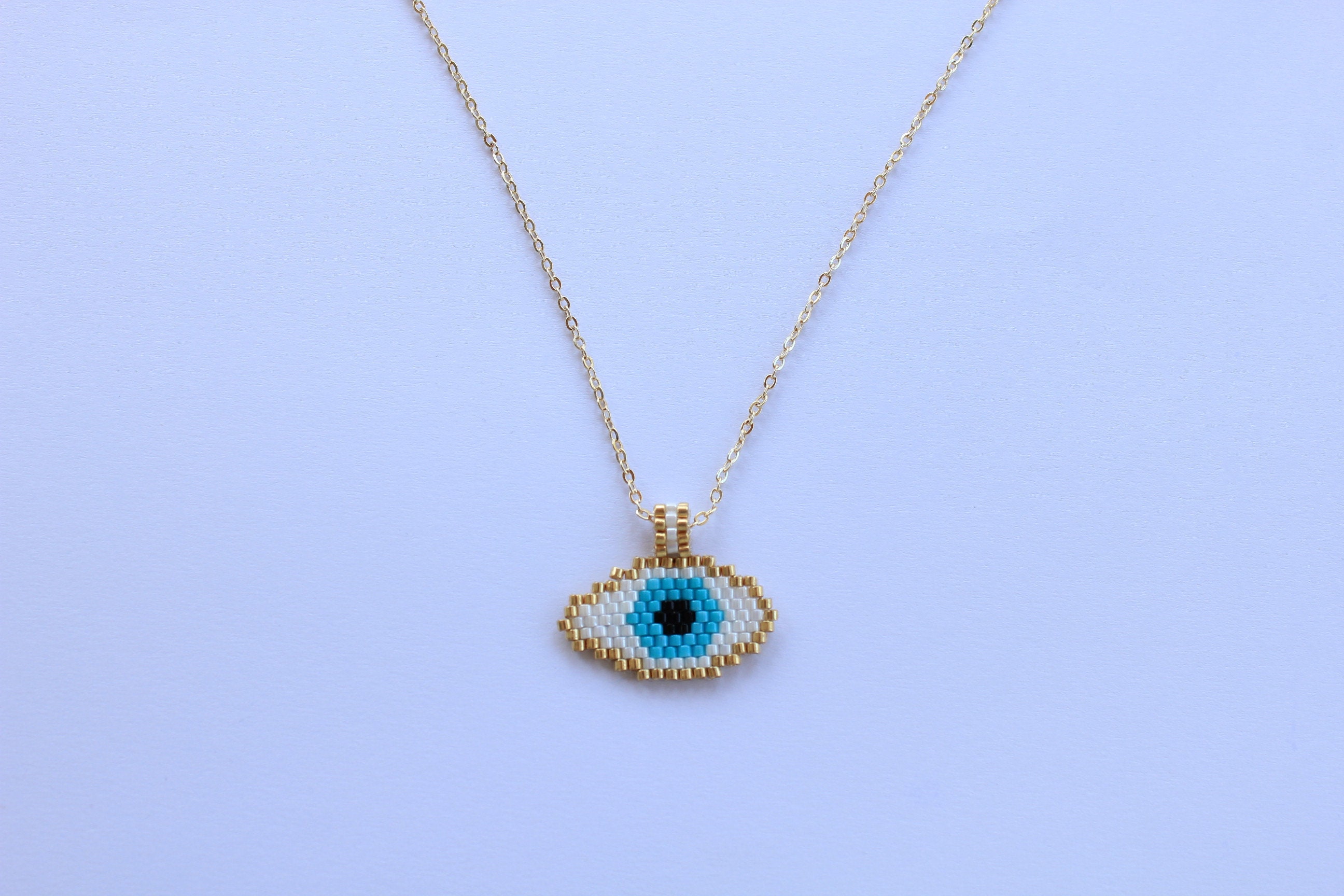 evil blue eye necklace