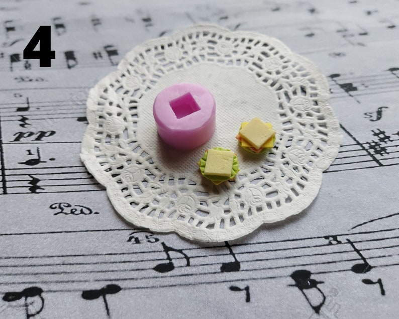 Silicone Molds for Miniature Dishes and Food of Various Shapes Etsy