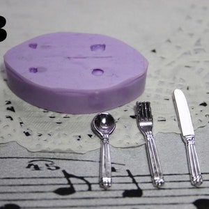 Silicone 3D-molds in the form of dishes of different shapes and sizes 1:6. Molds for polymer clay, epoxy resin also UV and plastic. image 5