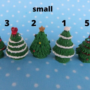 Silicone 3D Molds for Miniature Christmas Trees of Various Shapes and ...