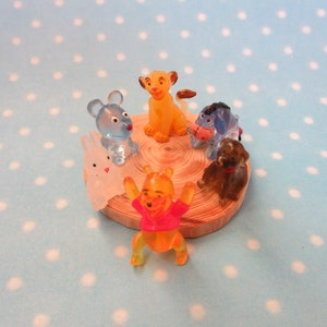 3D Silikonformen für niedliche Miniatur Cartoon Tiere unterschiedlicher Form und Größe. Formen für Polymerclay, Epoxidharz (auch UV) und Kunststoff.