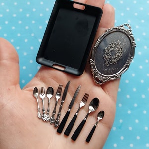 Silicone 3D-molds in the form of dishes of different shapes and sizes (1:6). Molds for polymer clay, epoxy resin (also UV) and plastic.