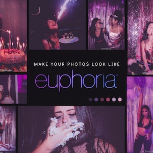 5 EUPHORIA Desktop & Mobile Lightroom PRESETS | Euphoria Voreinstellungen | Fantasie Presets