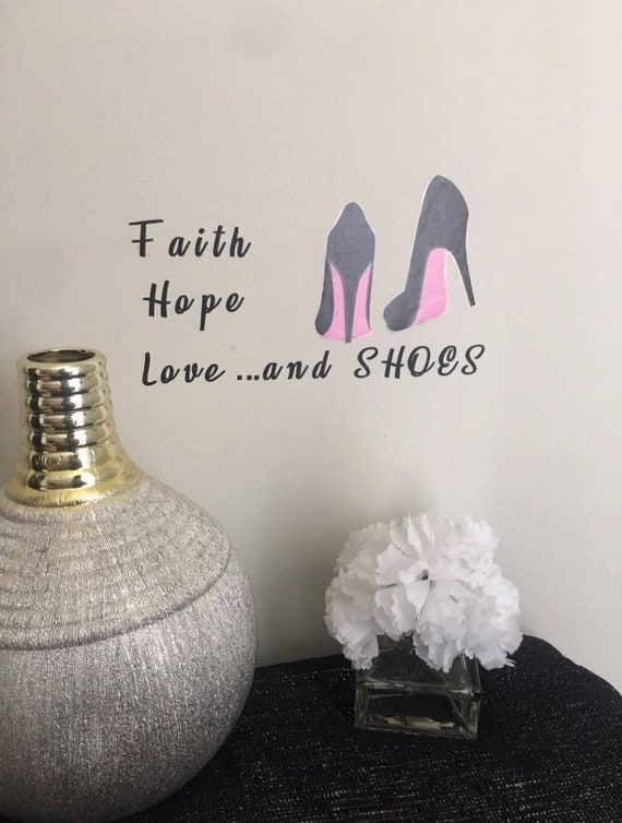 Faith Hope Love Shoes Christian 