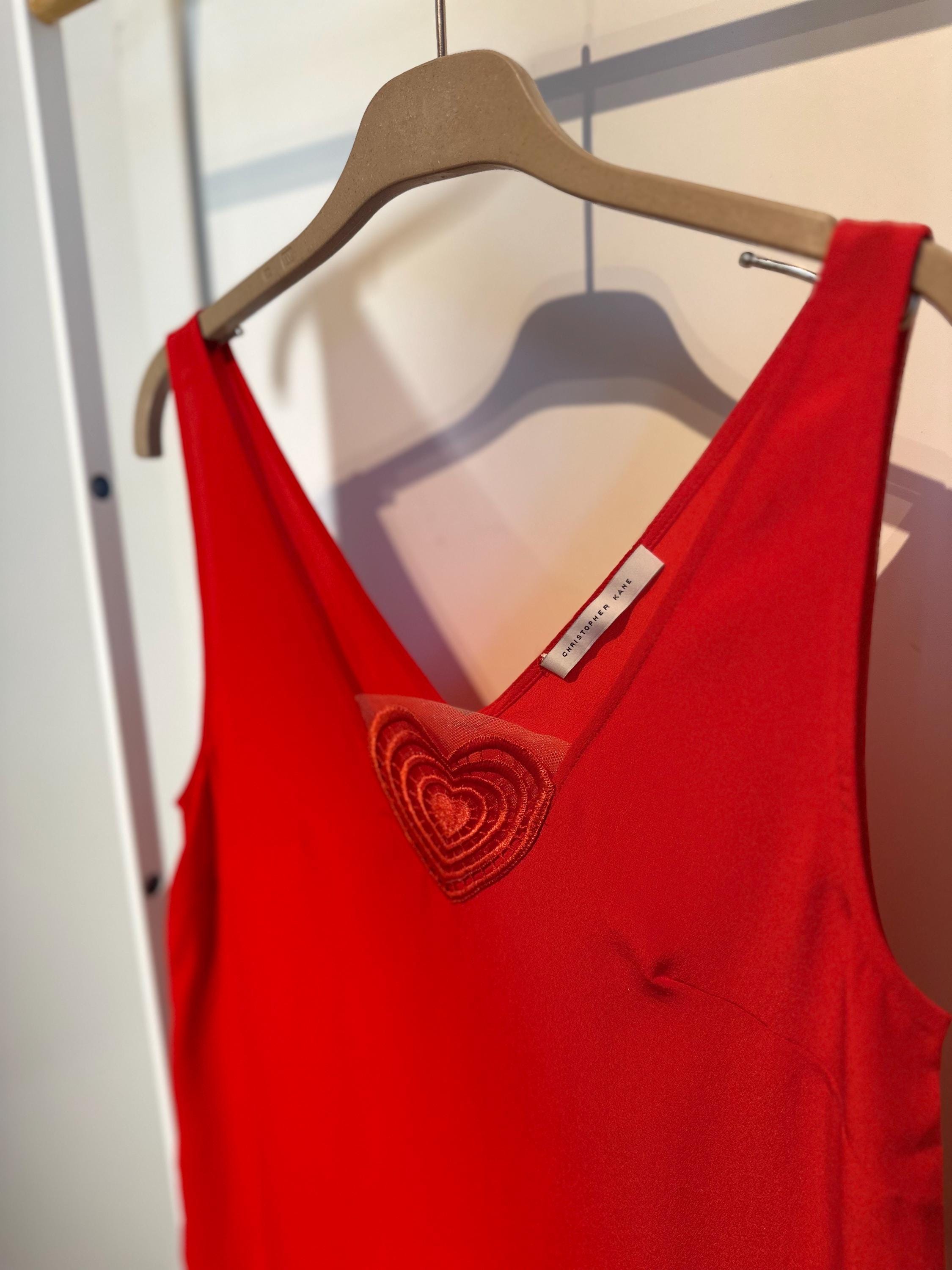 Christopher Kane タンクトップ Christopher Kane Silk Cami Top With