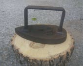 Vintage Iron, Antique Iron, Vintage Home Tool, Vintage Heated Iron, Antique Home Supply, Antique Tool, Antique Vintage Iron