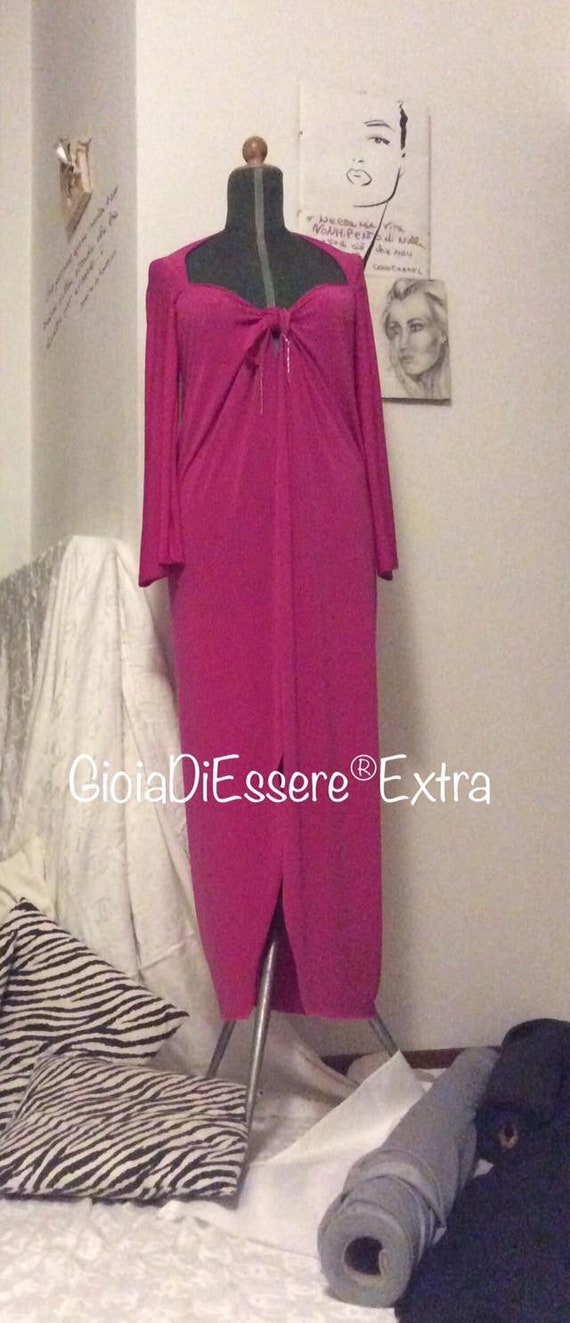 Long Short Jersey Dress Convertible 