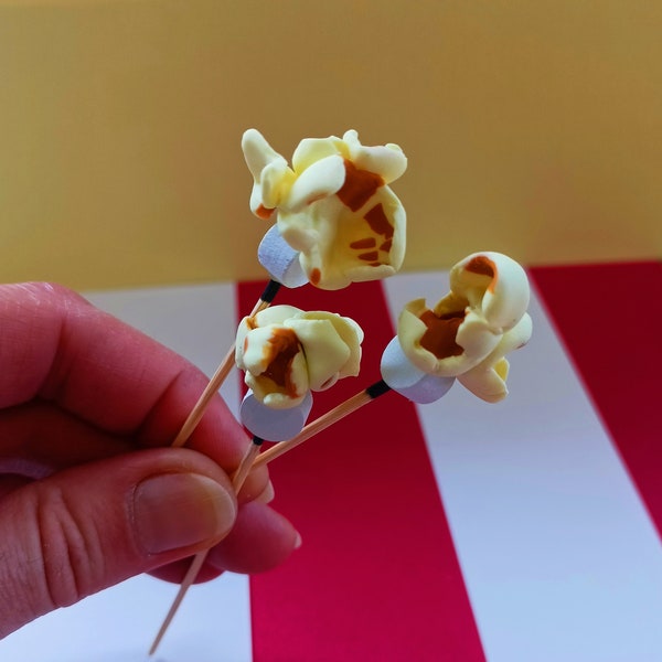 Piques à cheveux popcorn épingles à cheveux originales