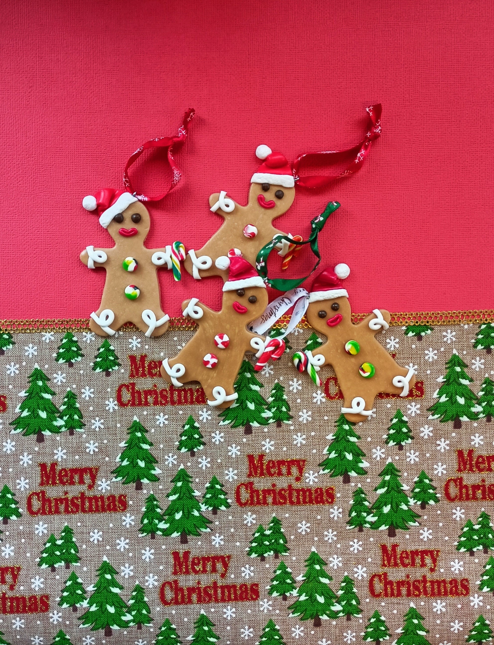 Décoration de Noël Bonhomme Pain d'épices, Sucre d'orge