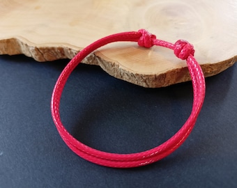 Unisex synthetic link adjustable bracelet for men and women