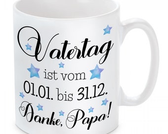 Tasse mit Motiv: Vatertag