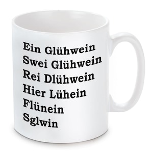 Tasse mit Motiv - Glühwein