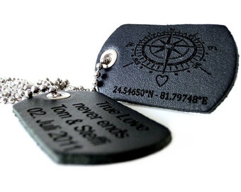 Dog Tag - Coordinates Of The Heart #070