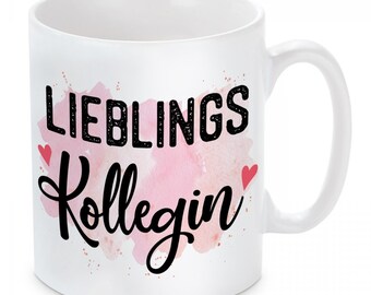 Tasse mit Motiv - LIEBLINGS KOLLEGIN