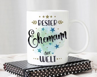 Tasse mit Motiv - Beste Ehemann der Welt!