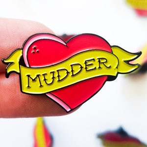 Mudder Newfoundland Soft Enamel Pin + Vinyl Sticker Decal / Accessory come from away gift newfie saying nl gift art crafts jewelry present