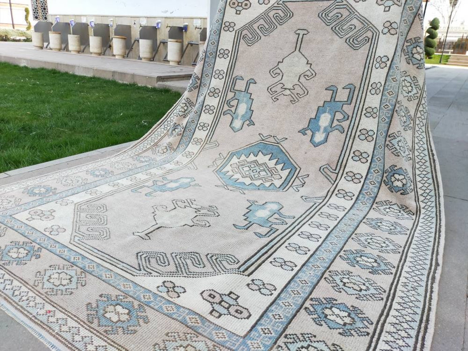 Vintage Navy Blue Rug Blue Rug Vintage Area Rugs Rugs Blue Etsy