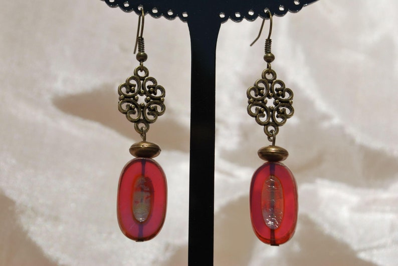 Bohemian Chic-inspired earrings. image 1