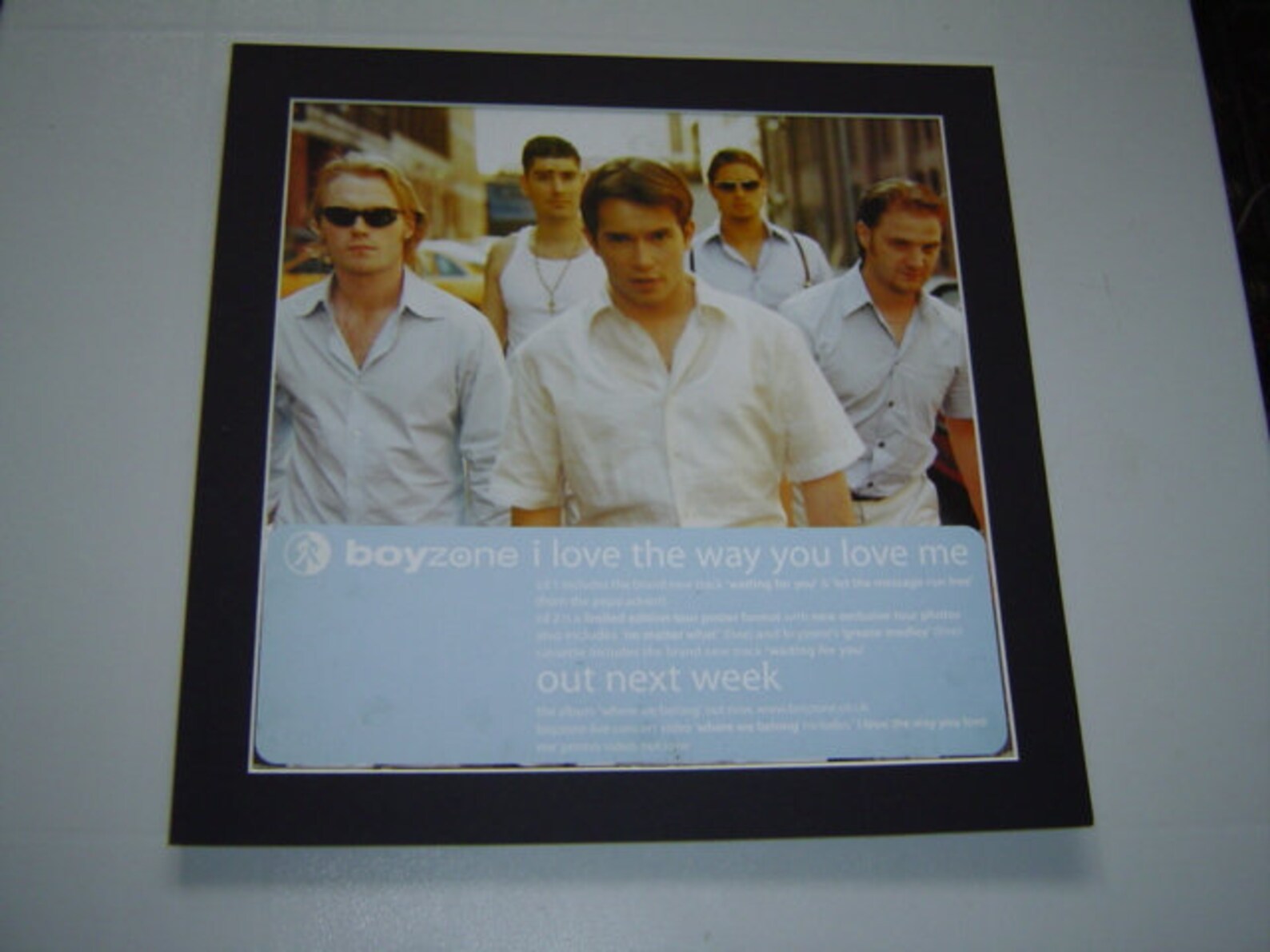 Boyzone Ronan KeatingI Love The Way You Love Me Poster in A | Etsy