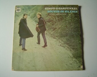 Simon et Garfunkel Sounds Of Silence des années 1970, Angleterre, Royaume-Uni Disque vinyle LP original, article vintage. Très bon état général