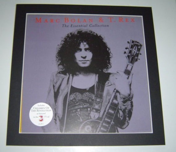 Marc Bolan T Rex The Essential Collection Poster in A Custom | Etsy