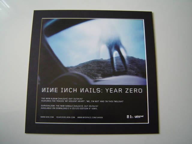 Nine Inch Nails should drop Year Zero pt. 2 on Election Day. Can you  imagine? : r/nin