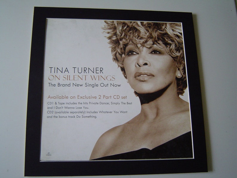Tina Turner on Silent Wings Original Poster in A Custom Made Etsy Canada