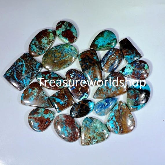 Bisbee Turquoise Azurite' 250 Ct Top Quality 100% Natural
