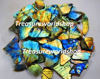 1260 Cts 100% Natural Multi Power Flashing Spectrolite Labradorite Wholesale Lot Rock Rough Slab,Tile,Slice Madagascar Untreated Gemstones