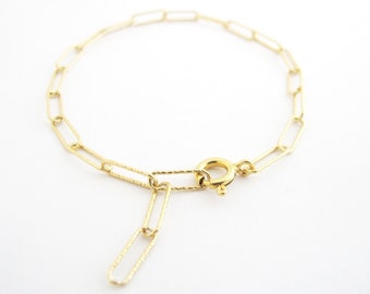 Bracelet ANNA 925 Si. doré | Bracelet | Bracelet filigrane