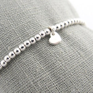 Ball bracelet Little Heart 925 silver