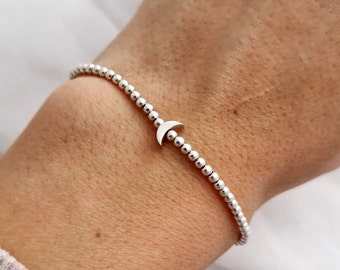 Kugelarmband Moon 925 Silber