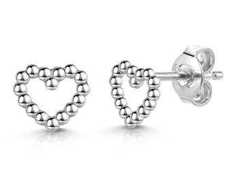 Earrings Ball Heart 925 Silver | Earrings