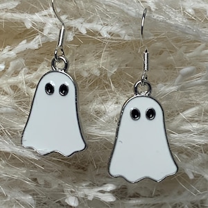 Ghost dangle earrings Halloween